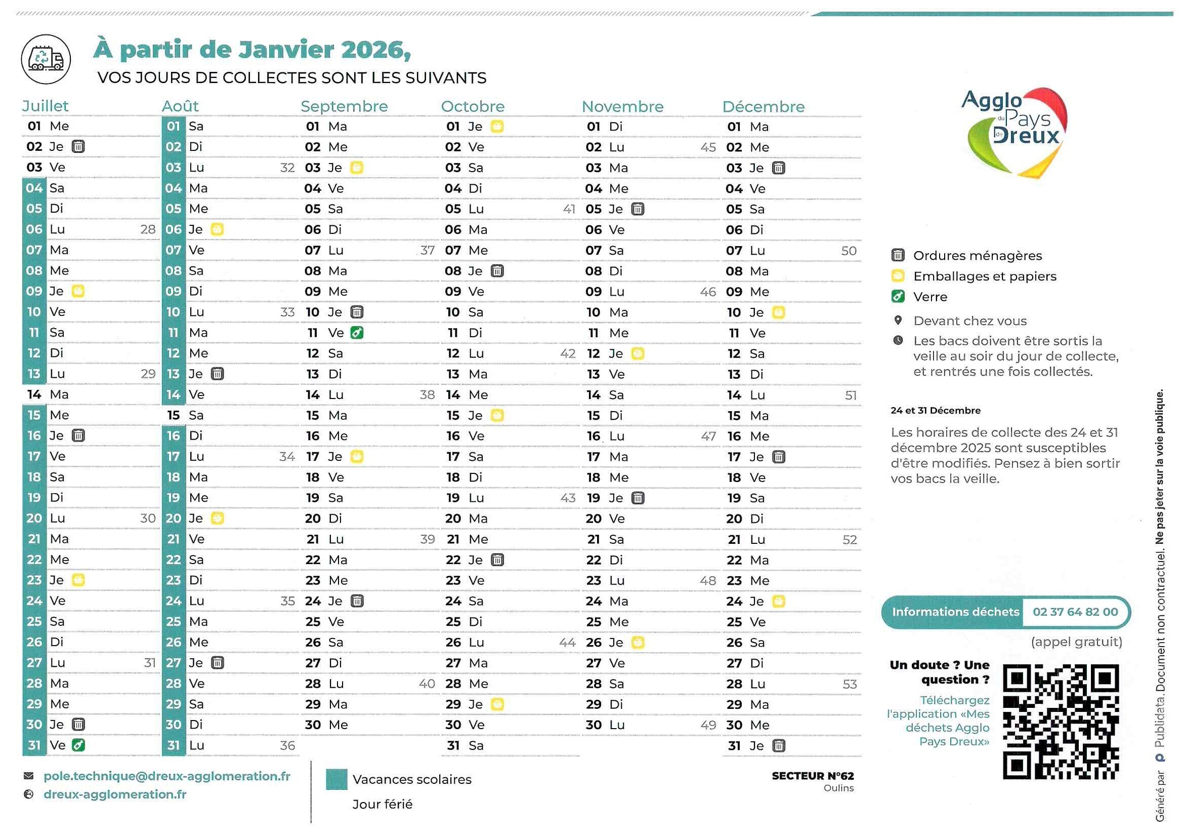 CALENDRIER 2.2026